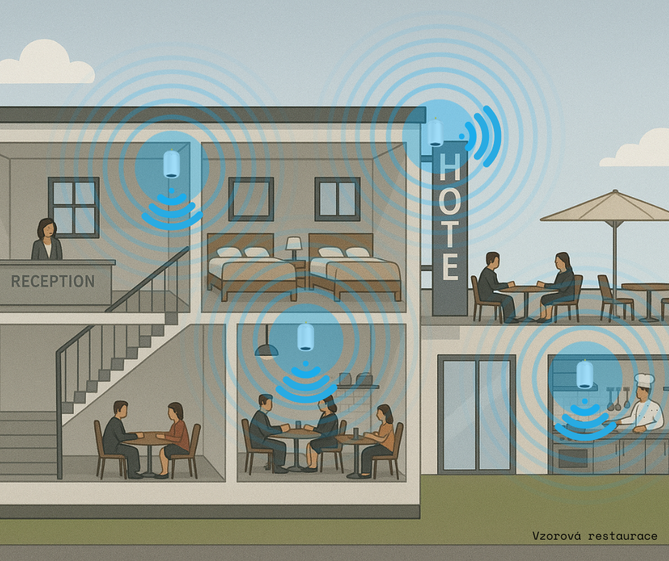 Pokrytí venkovních prostor Wi-Fi signálem
